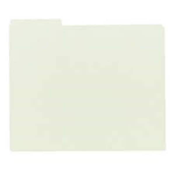 Smead Smead Manufacturing Company SMD52334 Pressboard File Guide- .33 Tab Cut- Legal- Green SMD52334 - main